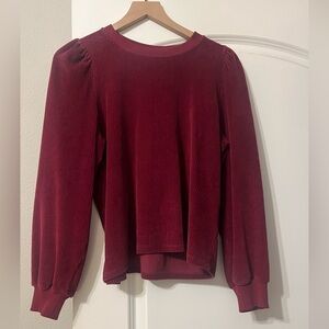 Sezane Josie Sweatshirt Prune - Size M